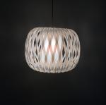 Grey Polypropylene Lampshade 300*200MM Pendant 220v Night Light