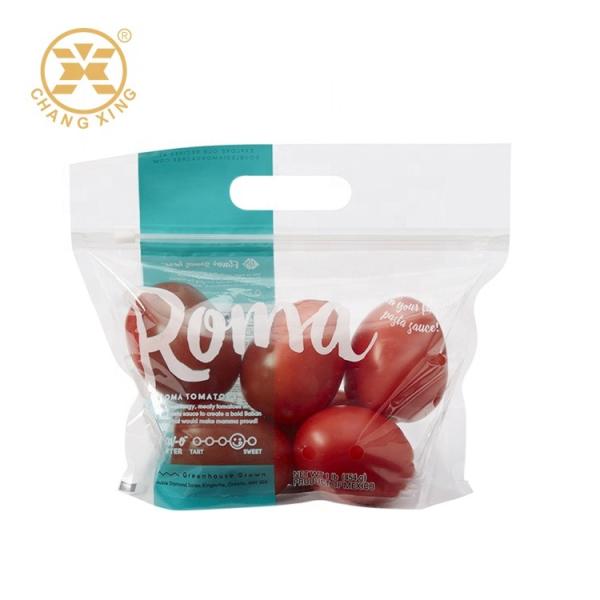 Fresh Fruit Reusable VMPET Transoparent Dry Fruit Packaging Bags 500g Stand Up
