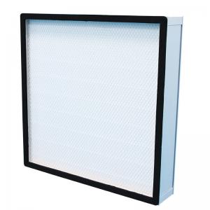 Wholesale Mini Deep Pleated Stainless Steel Hepa Filter H13 H14 High Efficiency Particulate from china suppliers