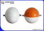 Aluminum Materia Aircraft Warning Sphere 600 Mm / Customized Diameter