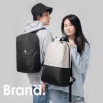 300D Snowflake PVC Travel Laptop Backpack Waterproof 15.6 Inches Light Weight