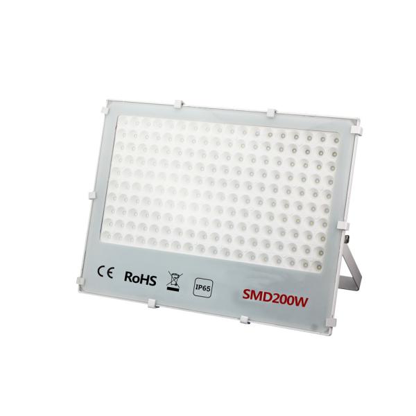 Slim Line Outdoor LED Flood Lights , Modern Design White Exterior LED Flood