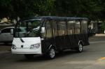 72V Battery Power Electric Sightseeing Car With Rain Cover 14 Inch Tire