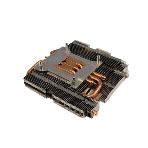 Custom Multi Heat Pipe Stacked Fin Heat Sink Module High Power Cooling Solution for Servers Gaming Consoles AIO PCs