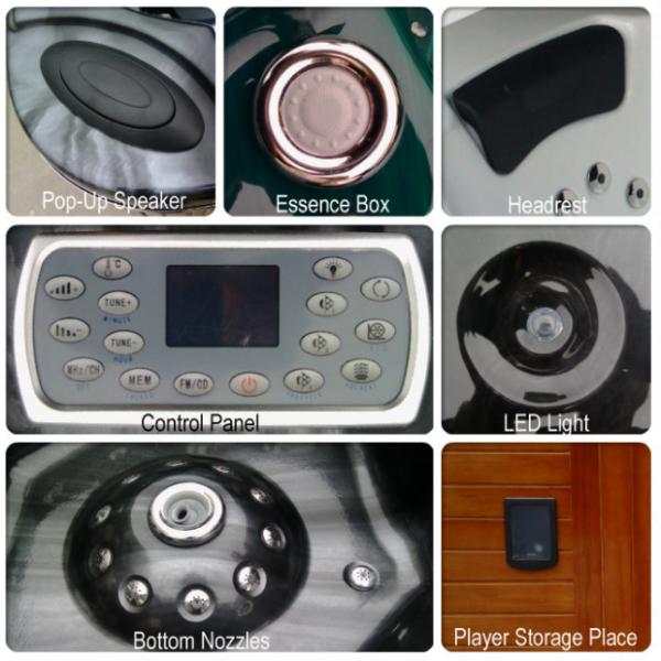 Freestanding Indoor Spa Tub For Body Massage Spa / Feet Massage