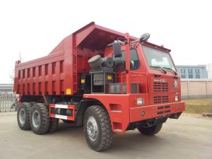 Wholesale Red Sinotruk 6x4 Rc Heavy Duty Dump Truck Tipper 60 Ton Mining With Hova Chassis from china suppliers