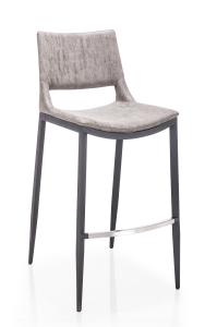 Wholesale Furniture Breathable PU Modern Metal 106cm Kitchen Bar Stool from china suppliers