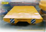 Flat Rail Transfer Cart Steel Metal Transportation Non Powered Trailer