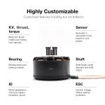 12070 41KG Brushless DC Motor High Speed Powerful For VTOL UAV Heavy Lift Drone