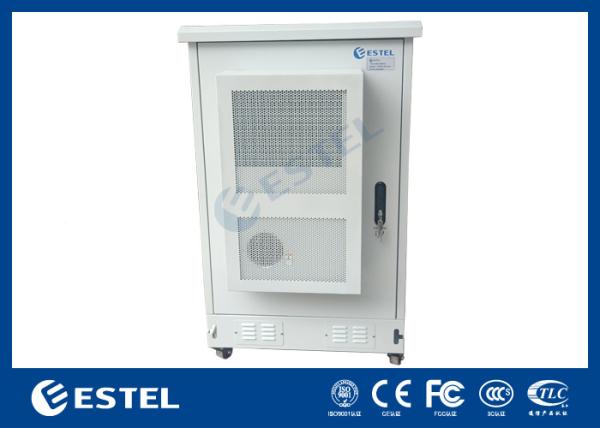 ET8080130A-22U Outdoor Telecom Cabinet With Air Conditioner Cooling And Four