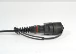 Professional DYS / OEM LC Armored Fiber Optic Cable Assemblies