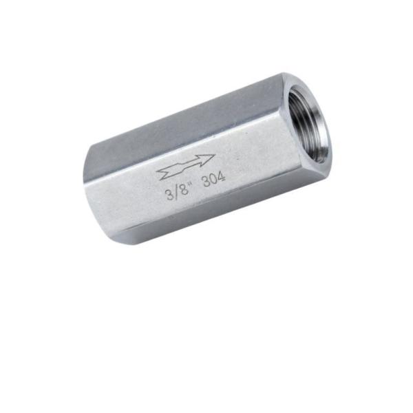 Thread Connection 304 Stainless Steel High Temperature High Pressure One-Way