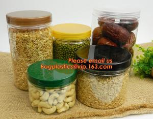 Wholesale plastic packaging round box, clear plastic round packaging box, clear cylinder packaging container from china suppliers