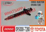 Denso Common Rail Fuel Injector 095000-7220 095000-7240 095000-7250 095000-7270