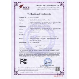 UME Import & Export Co., Limited Certifications