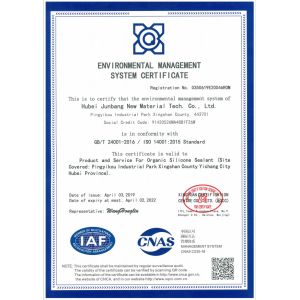 Shanghai Junbond Building Material CO.LTD Certifications