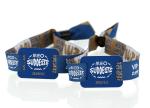 Custom Fabric NFC RFID Festival Bracelet Wristband For Social Distancing Access