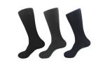 Black Stripes Diabetic Compression Socks , Snagging Resistance Diabetic Socks