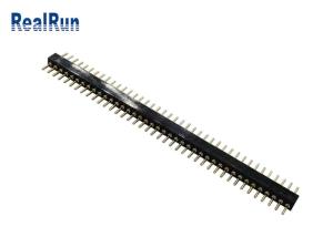 Wholesale 40P 1.778mm Pitch Round Male Header L10.0 Straight 1 Row DIP from china suppliers