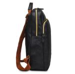 New Men's Travel Backpack Korean Backpack Leisure Student Schoolbag Soft PU