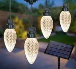 220v Outdoor Lighting Festoon Globe Lamp Garland B22 E27 Socket String Light