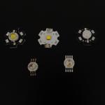 1Watt 3Watt 620nm - 630 nm Red High Power Led Diodes , led Chips LM80