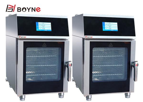 Commercial 4 Trays Combi Oven Electric 220v / 380v Touch Control have 4/8/10/20