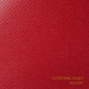 Wholesale Floating Plaid Leatherette Paper for Bookbinding Packaging ,Tear Resistant from china suppliers