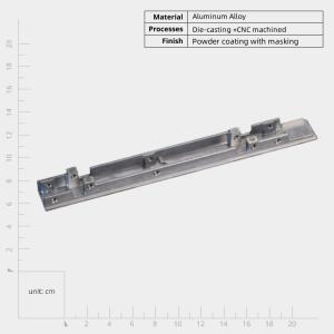 Wholesale Aluminium Die Casting Metal Parts Aluminum Alloy Die Casting Connectors For Electronic Devices from china suppliers