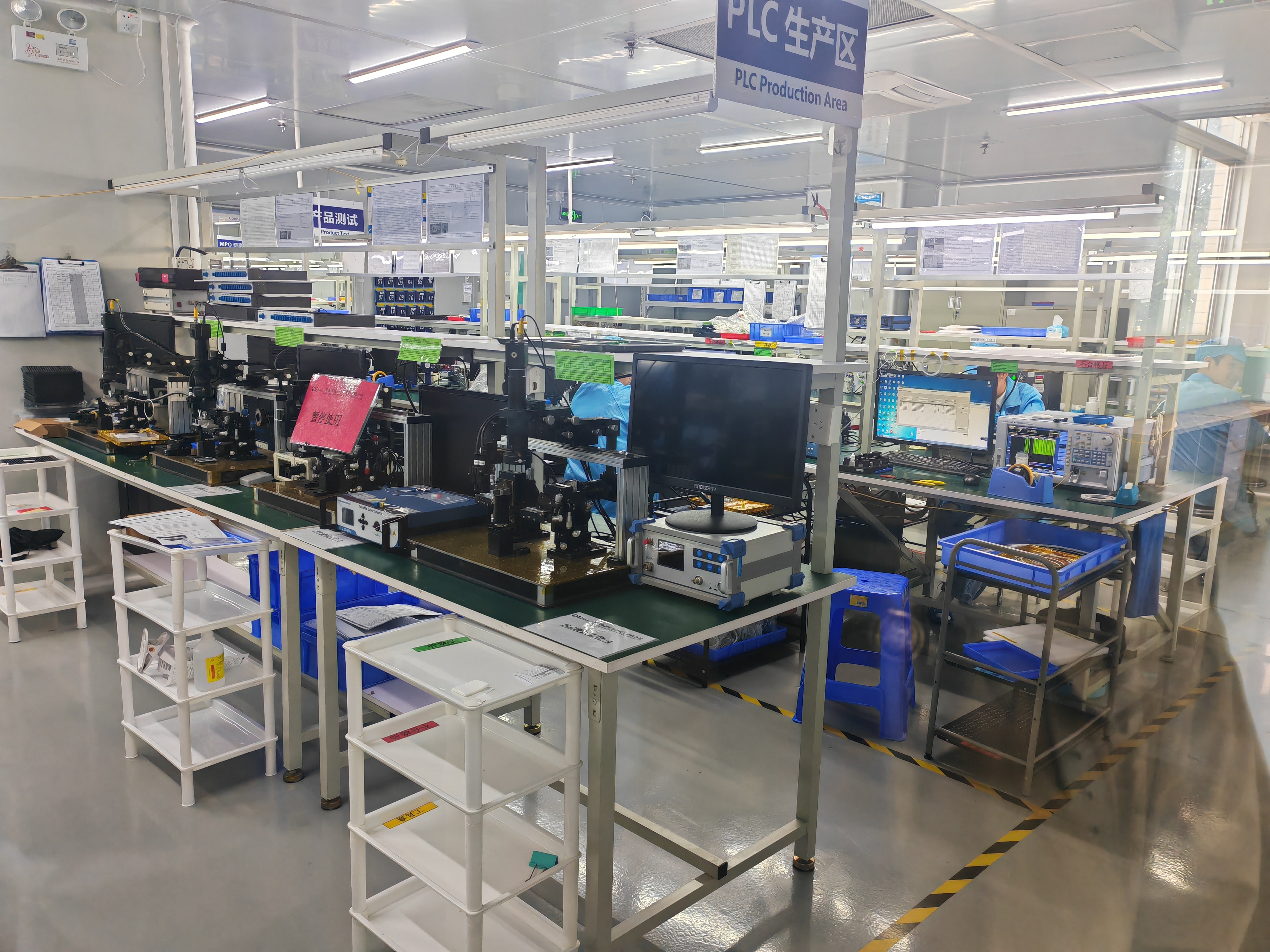 CWDM production line