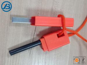 Wholesale Hot Sale Outdoor Emergency Magnesium Fire Starter With Compass And Whistle from china suppliers