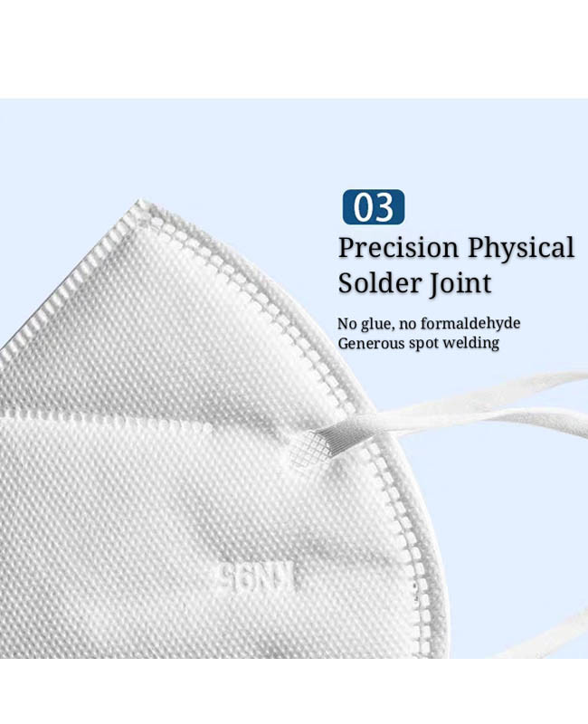 Disposable KN95 Face Mask Non Woven Surgical Mask Anti Pollution For Protection