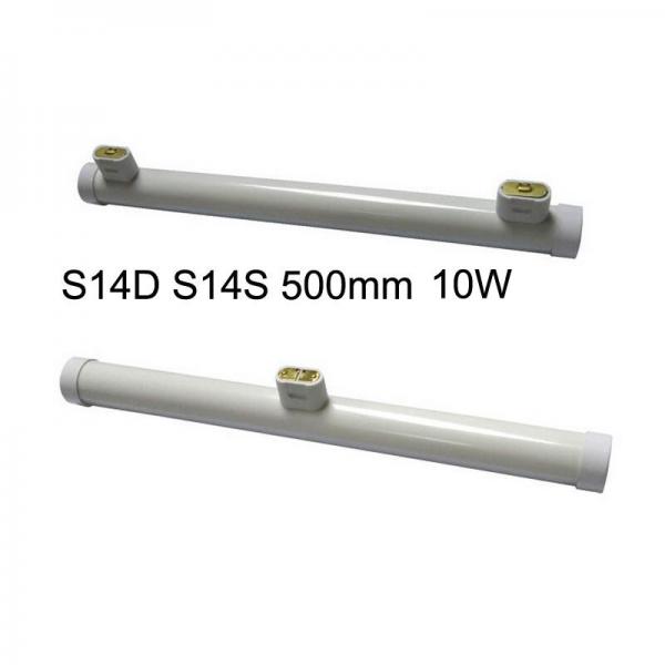 Quality 10W 500mm S14D S14S led linestra tube lamp for kitchen direct replace 100W osram linestra AC85-265V for sale