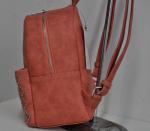 OEM Fashion pu leather Backpack Purse Women travel bag