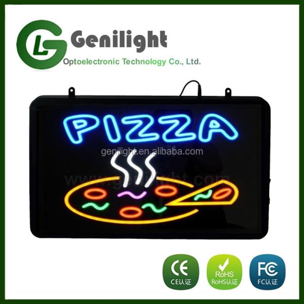 Front Board Acrylic Open Sign for Shop Board Advertising Display Function Animation