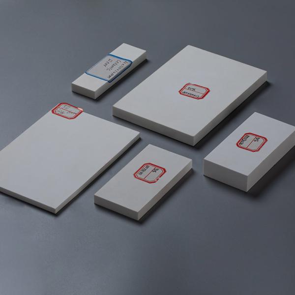 Chemically / Temperature Resistant White Alumina Ceramic Tiles Corrosion
