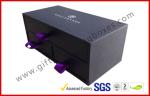 Embossed Stylish Jewelry Apparel Gift Boxes , Rigid Gift Boxes with Lids