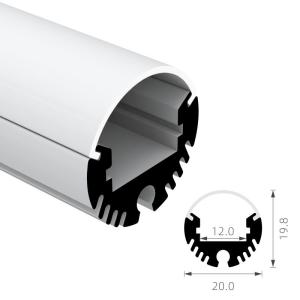 Wholesale Exhibition Booth H19.8mm Round LED Profile IP44 K48 W20mm from china suppliers