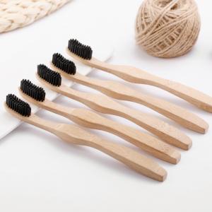 China MSDS Plastic Free Bamboo Toothbrush With Biodegradable Bristles on sale