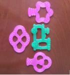 Durable Silicone Baby Products Lifefactory Multi Sensory Silicone Teether Safe