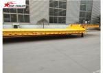 Durable Construction Lowboy Drop Deck Trailer, 2 Axles 60 Ton Lowboy Trailer