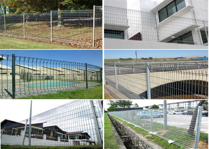 50x150mm roll top weld mesh fence panels