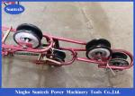 4 Bundle Overhead Power Line Aluminium Alloy Aerial Trolley