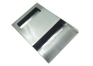 Wholesale Polished Metal Stamping Parts , Stainless Steel Business Card Holder Brushed Surface from china suppliers