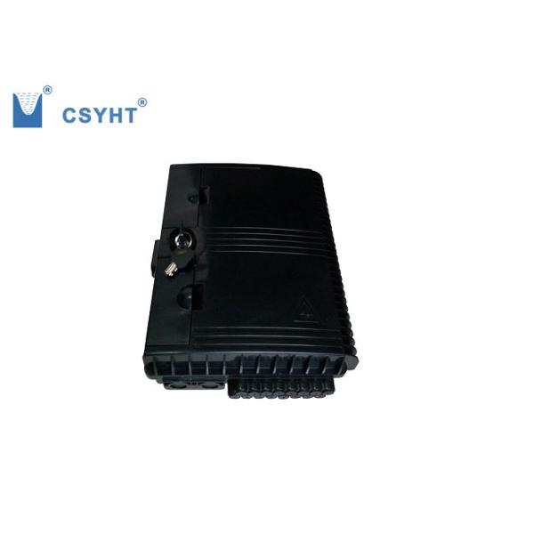 Outdoor pole mounted FTTH box 16 ports made by plastic for fiber connection