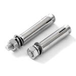 Long Stainless Concrete Anchor Bolts , Expansion Galvanized Concrete Sleeve