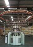 4/6 Colors Striper Circular Knitting Machine 30/34 Inch Double Jersey Knitting