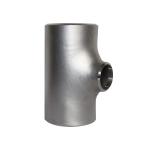 Three Socket Tee Alloy Steel Pipe Fittings Round Head DN40 NPT BSP