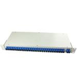 19" 1U 2U Fiber Optical 1x64 Rack Mount Patch Panels