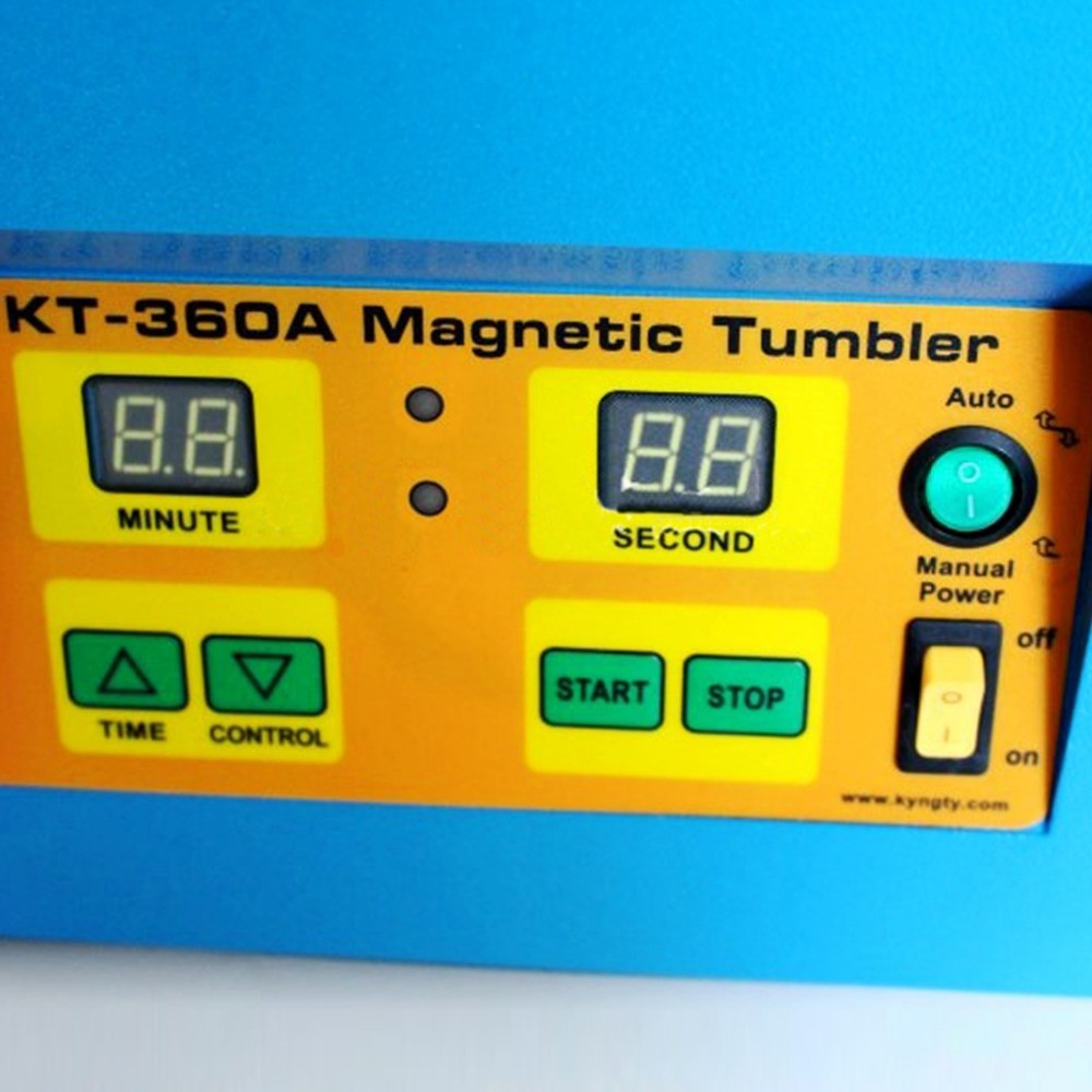750W Jewelry Polishing Machine 1300g Capacity Magnetic Jewelry Polisher